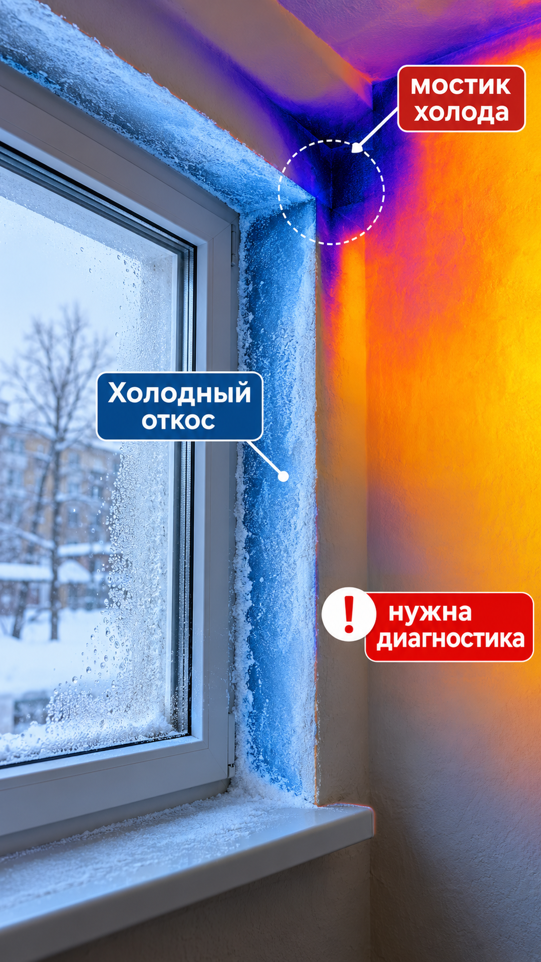 Редакторская реконструкция: Холодный откос или мостик холода