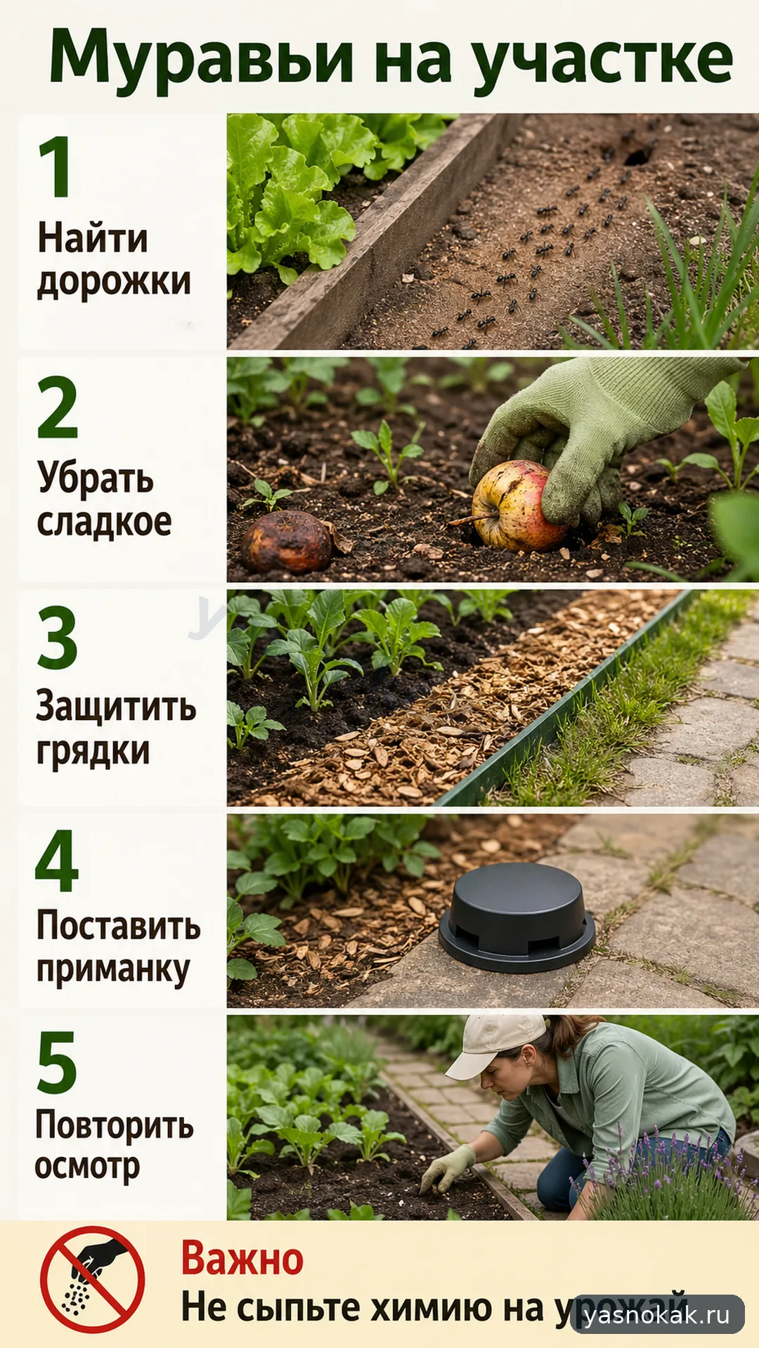 Как избавиться от муравьев на участке